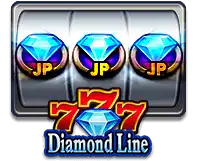 Seven Seven Seven Bonus game for diamond line synbol