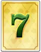 Mega ace golden seven symbol