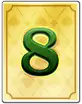 Mega ace golden eight symbol